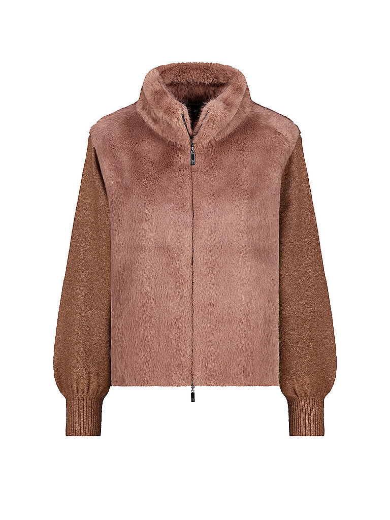 monari Chaqueta híbrida marrón