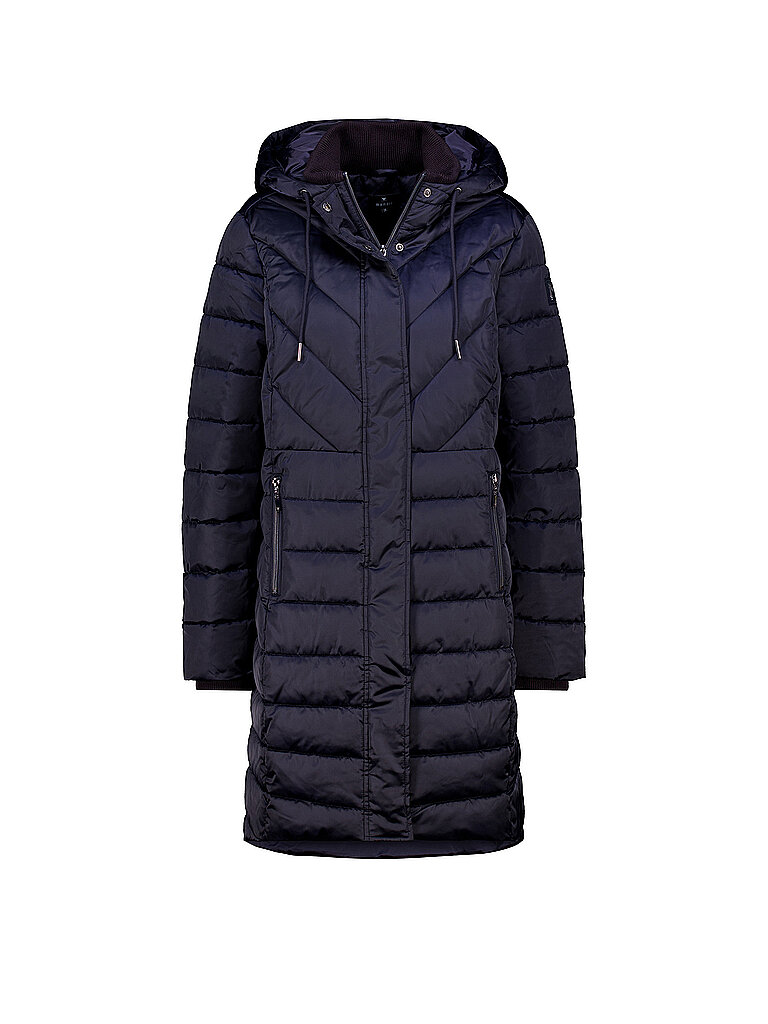 monari Abrigo acolchado azul oscuro