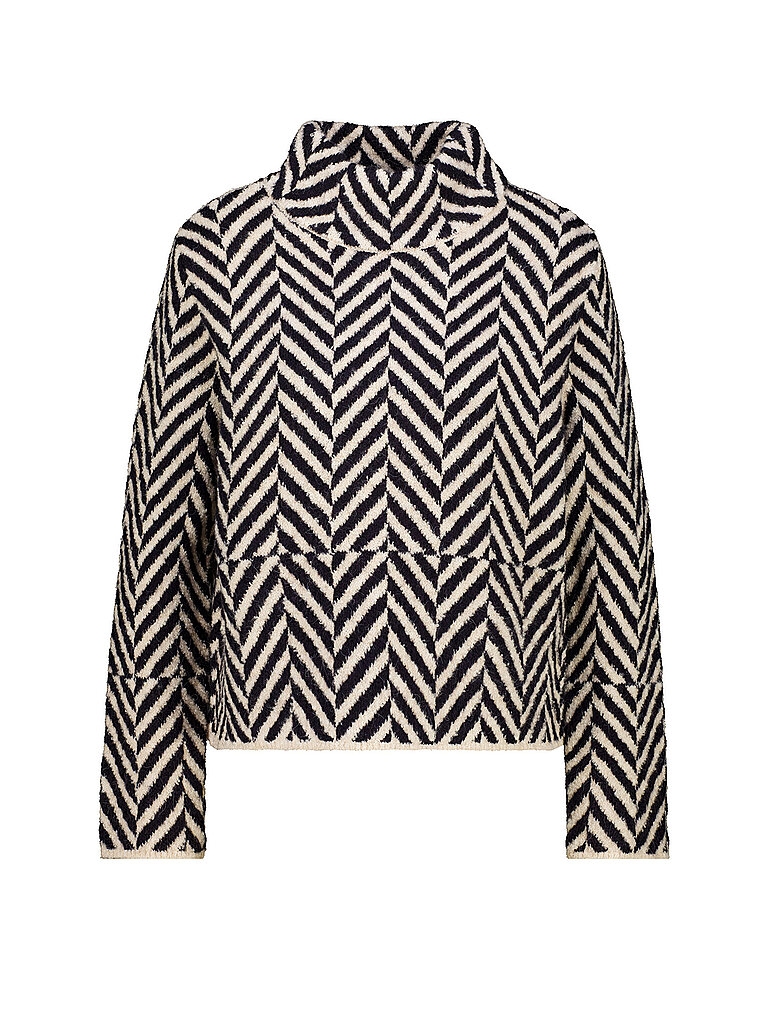 monari Jersey de cuello alto azul oscuro