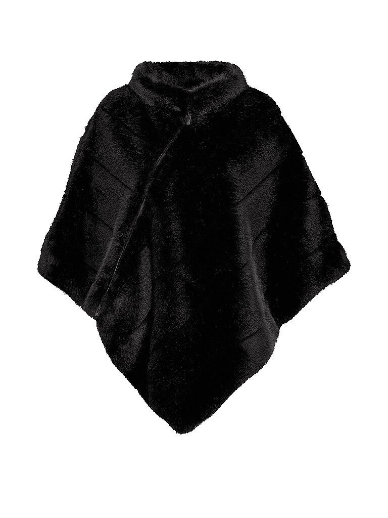 monari Cape - Poncho negro