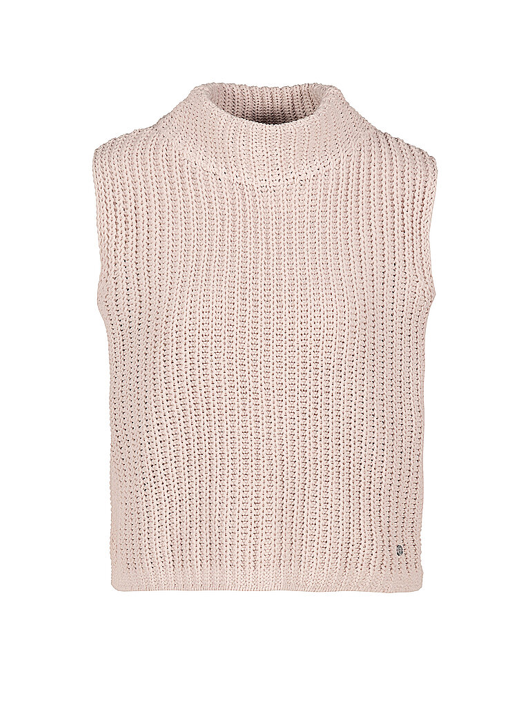monari Chaleco de punto rosa