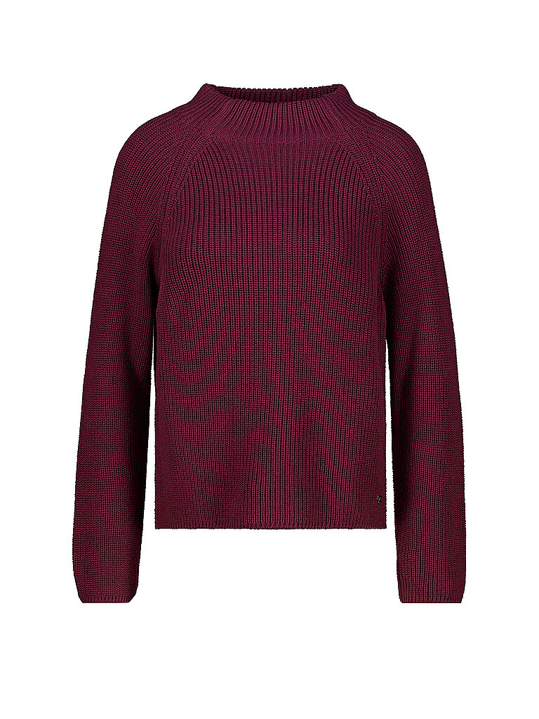 monari Pullover rojo oscuro