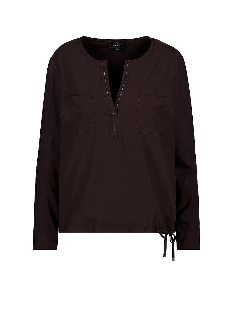 monari Blusenshirt marrón