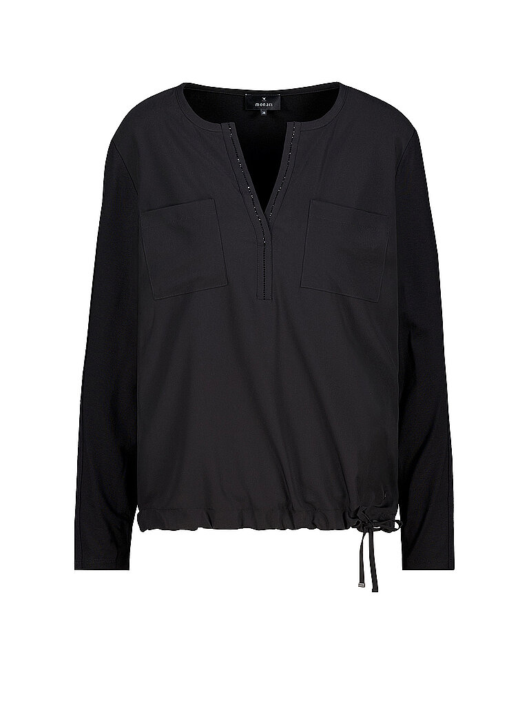 monari Blusenshirt negro
