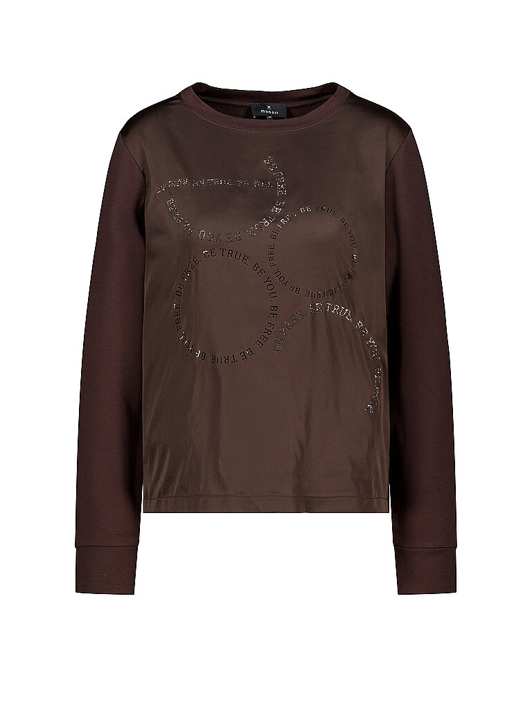 monari Blusenshirt marrón
