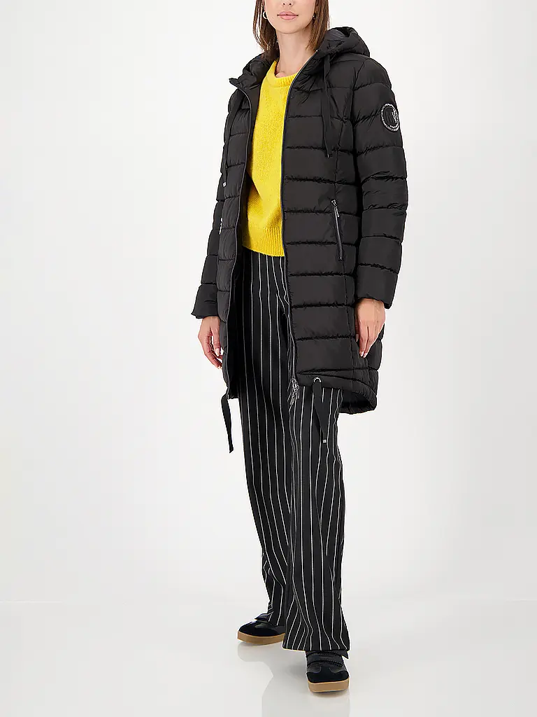 MONARI | Abrigo acolchado | Negro