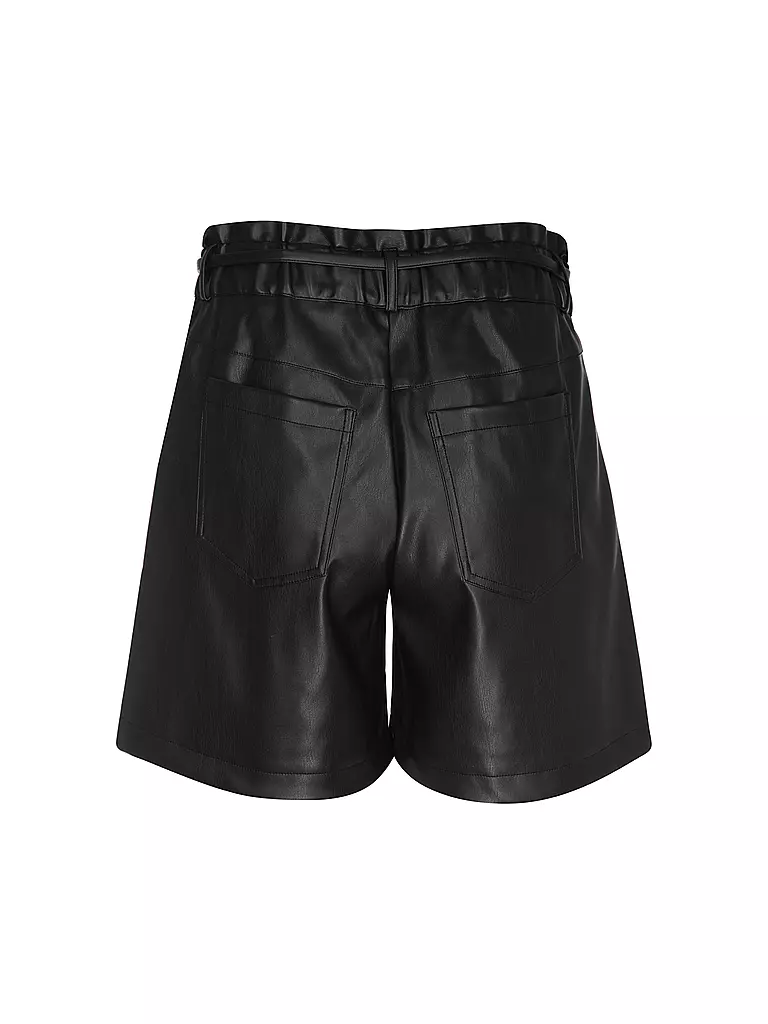 MONARI | Bermuda con aspecto de cuero | 