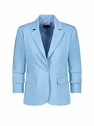 MONARI | Blazer de punto de jersey | Azul