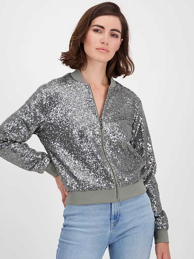 MONARI | Blouson | Plata