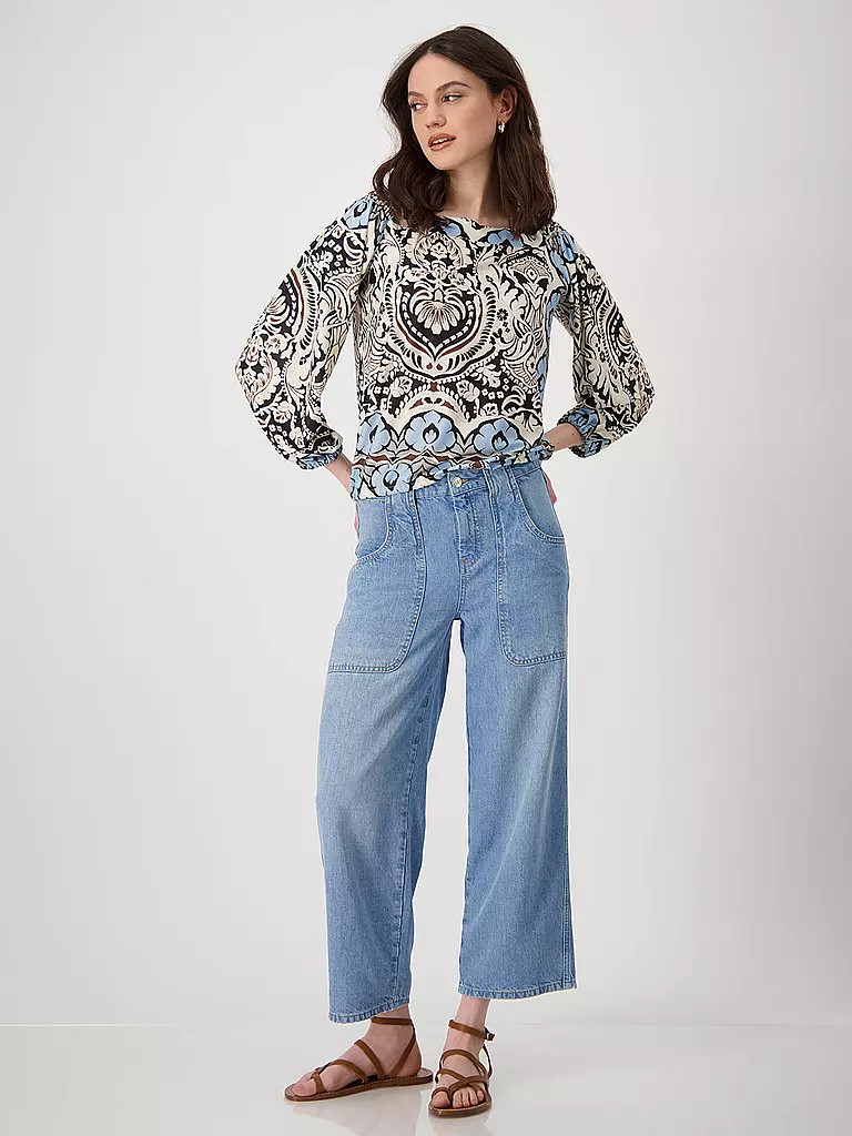 MONARI | Blusón BUENOS AIRES | Azul claro