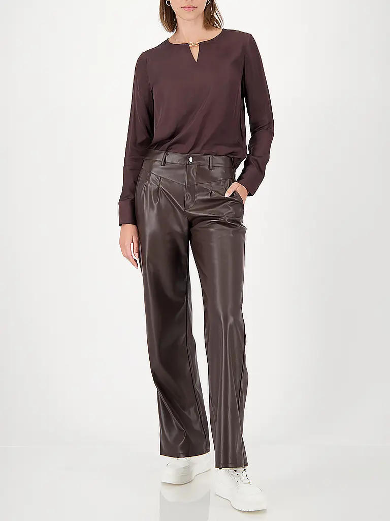 MONARI | Blusón | Marrón