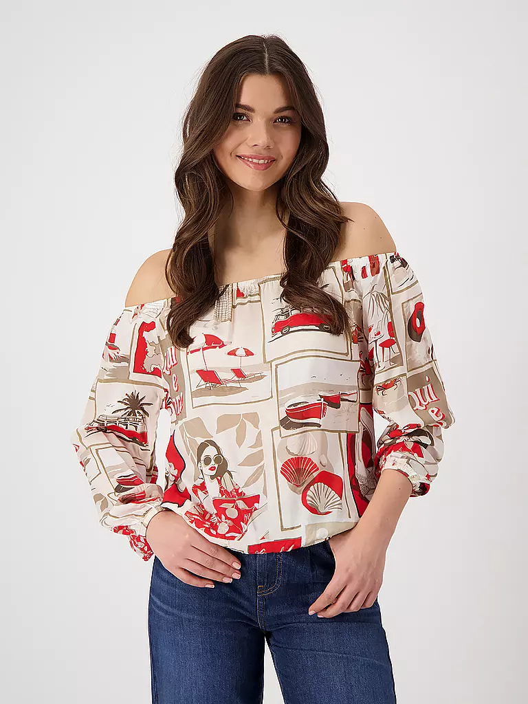 MONARI | Blusón | Beige