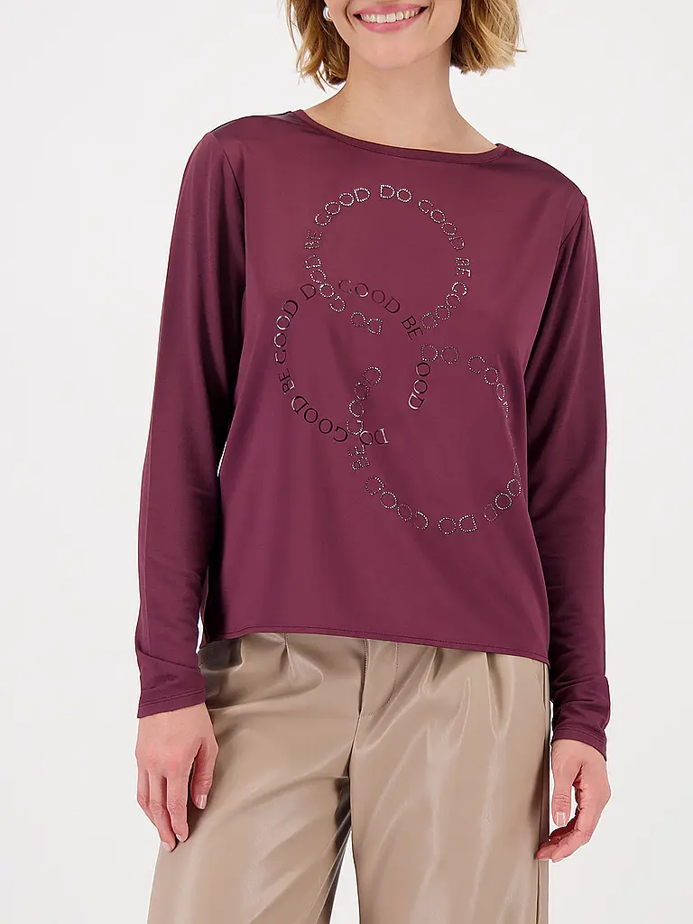 MONARI | Blusón | Rojo oscuro