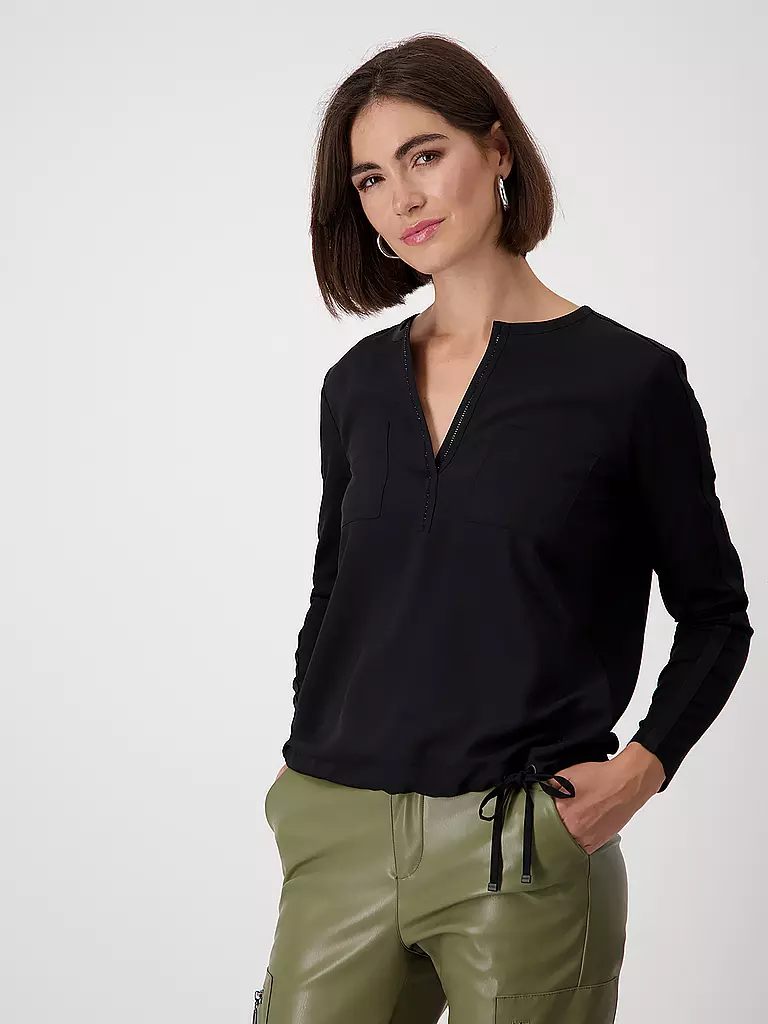 MONARI | Blusón | Negro