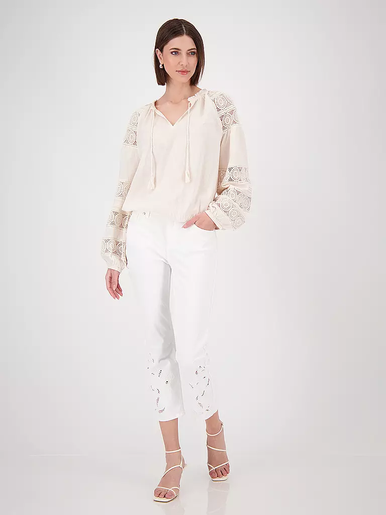 MONARI | Blusa | Crema