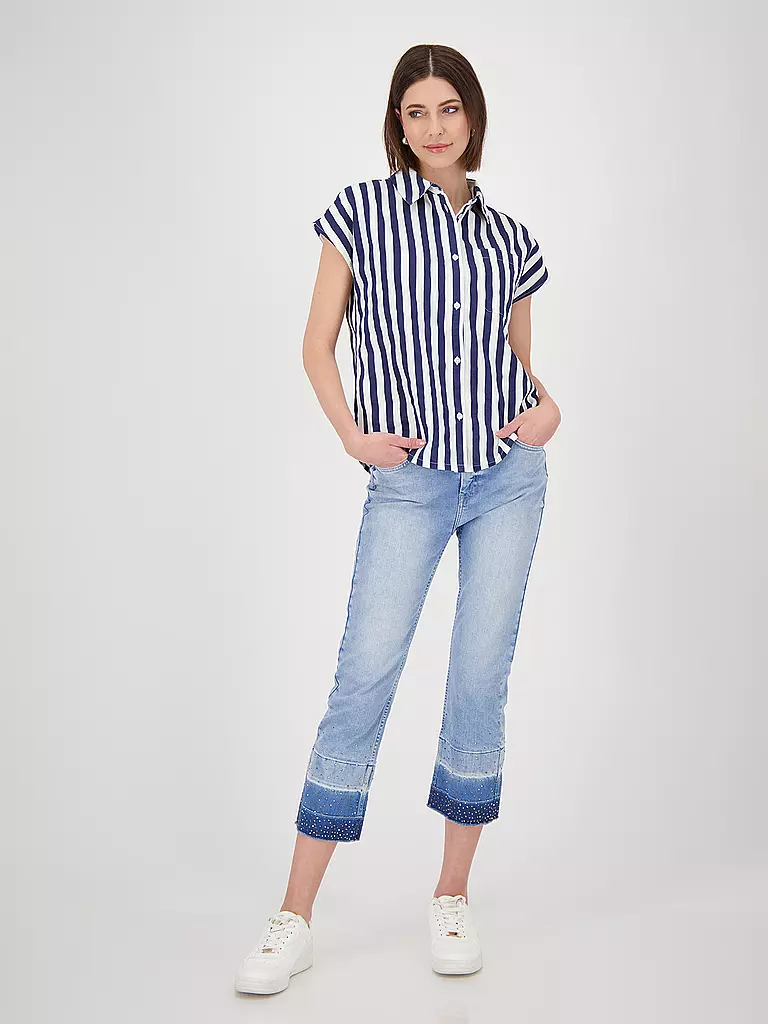 MONARI | Blusa | Azul oscuro