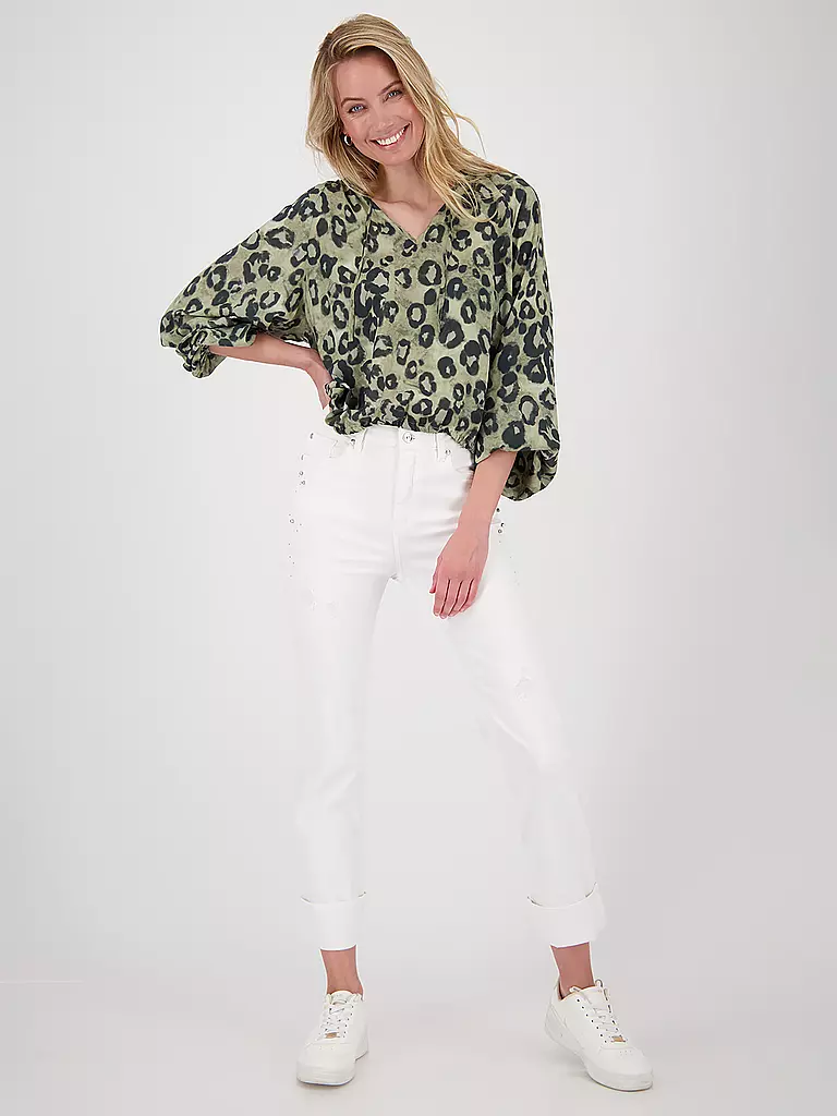 MONARI | Blusa | Verde oscuro