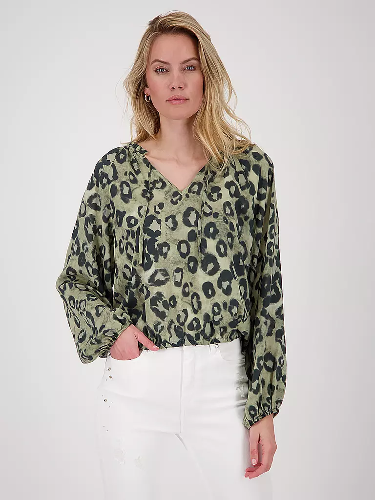 MONARI | Blusa | Verde oscuro