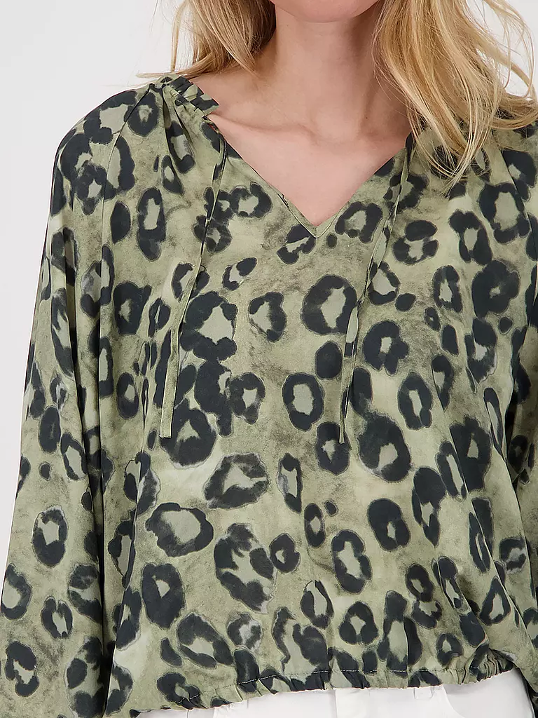 MONARI | Blusa | Verde oscuro