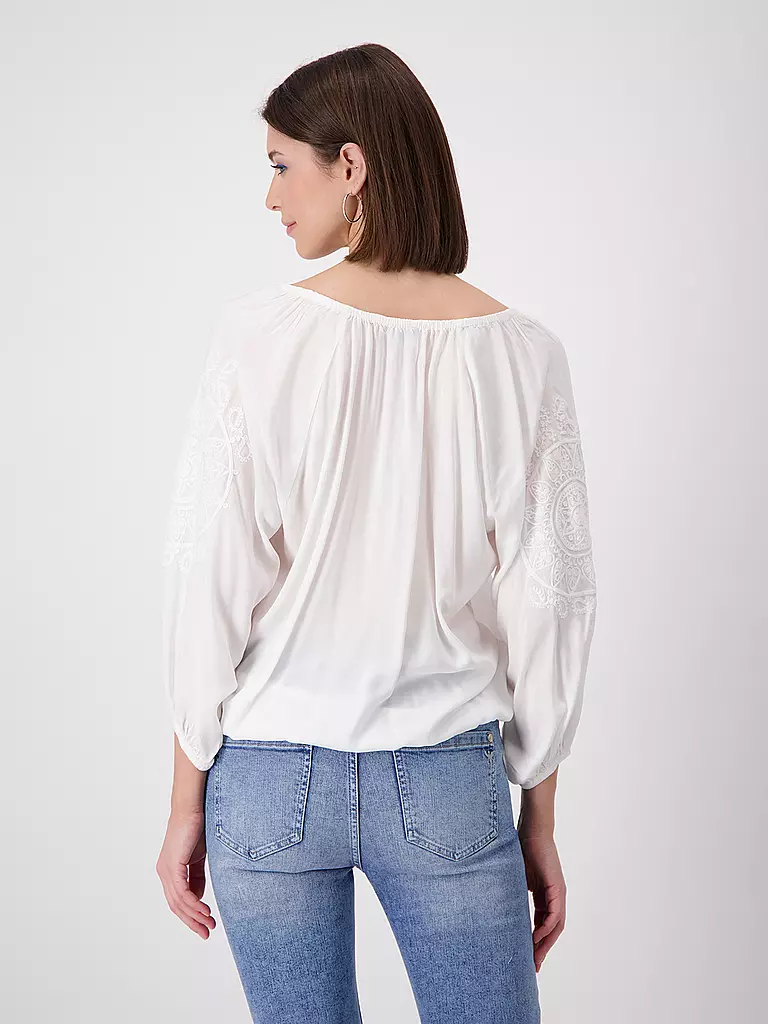 MONARI | Bluse | Blanco