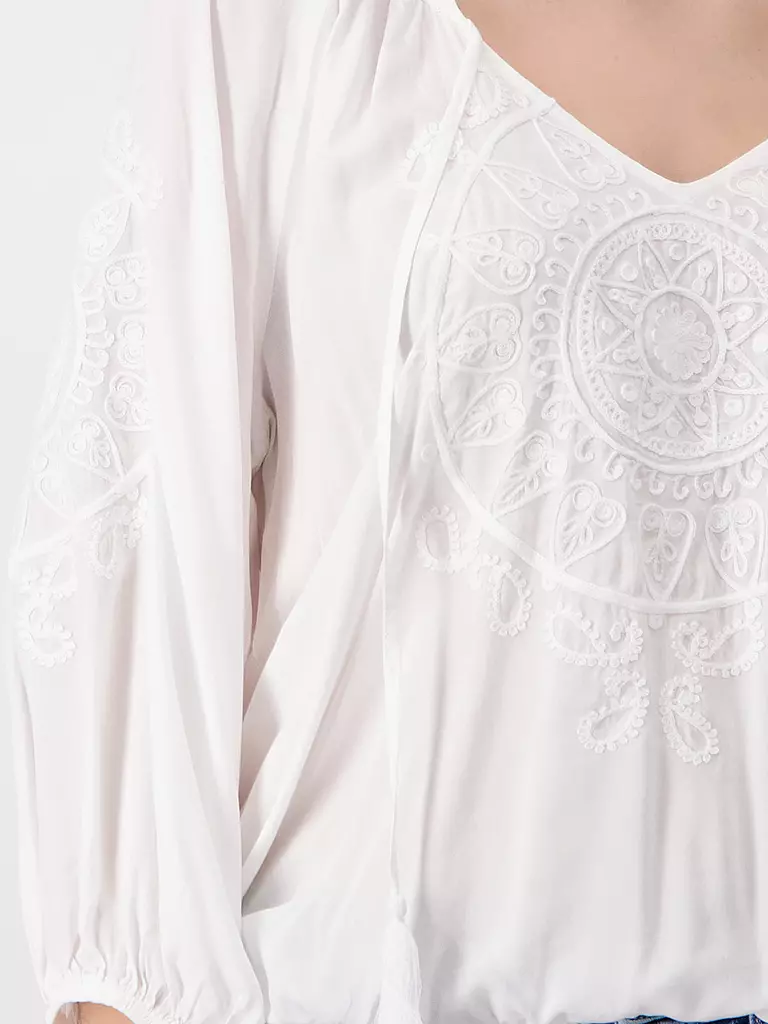 MONARI | Bluse | Blanco