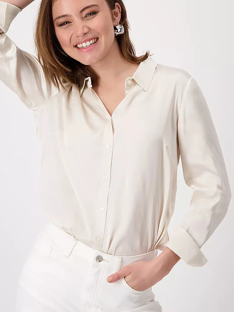 MONARI | Bluse | Crema