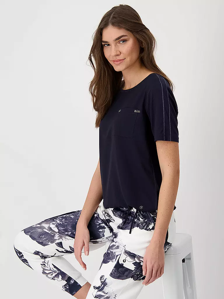 MONARI | Blusenshirt  | Azul oscuro