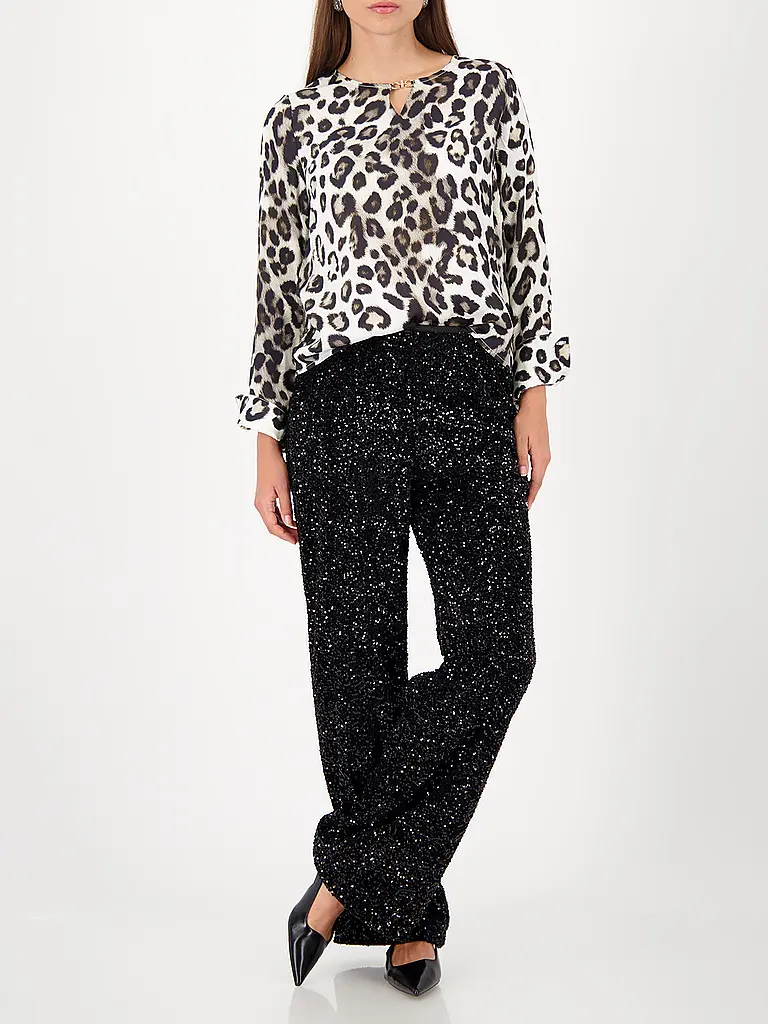 MONARI | Blusenshirt  | Negro