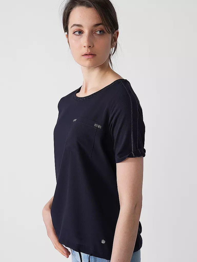 MONARI | Blusenshirt  | Azul oscuro