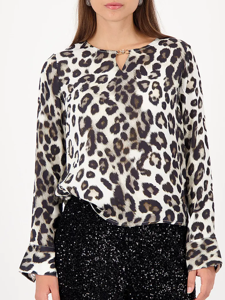 MONARI | Blusenshirt  | Negro