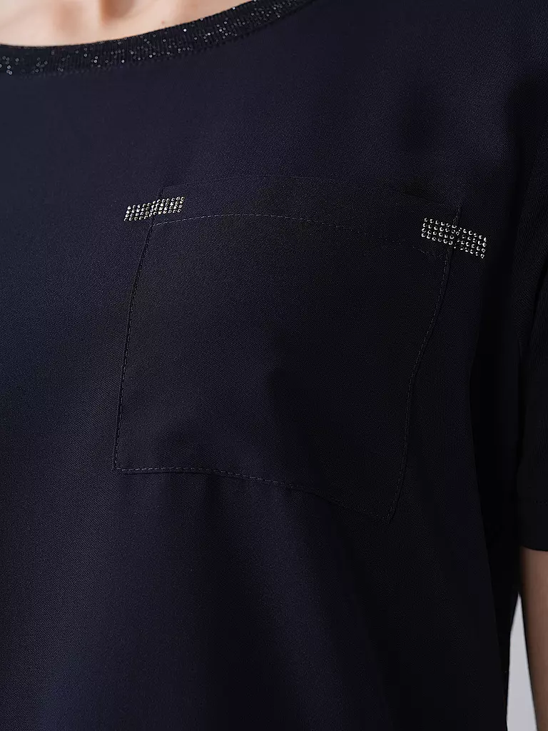 MONARI | Blusenshirt  | Azul oscuro