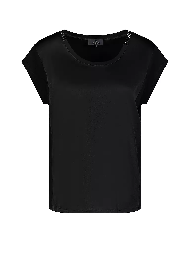 MONARI | Blusenshirt | Negro
