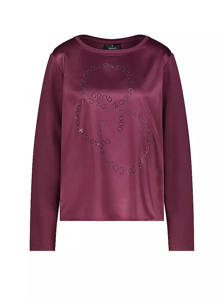 MONARI | Blusenshirt | Rojo oscuro