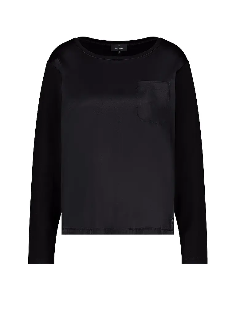 MONARI | Blusenshirt | Negro