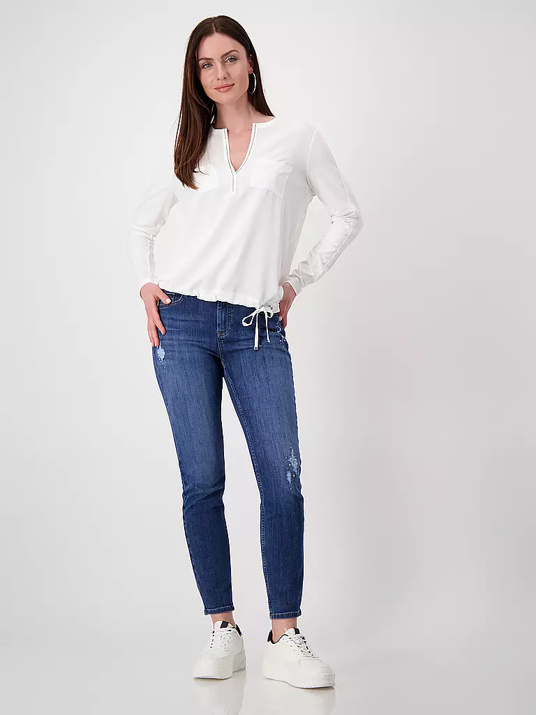 MONARI | Blusenshirt | Crema