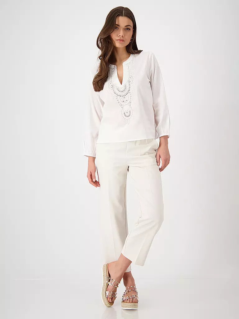 MONARI | Blusenshirt | Crema