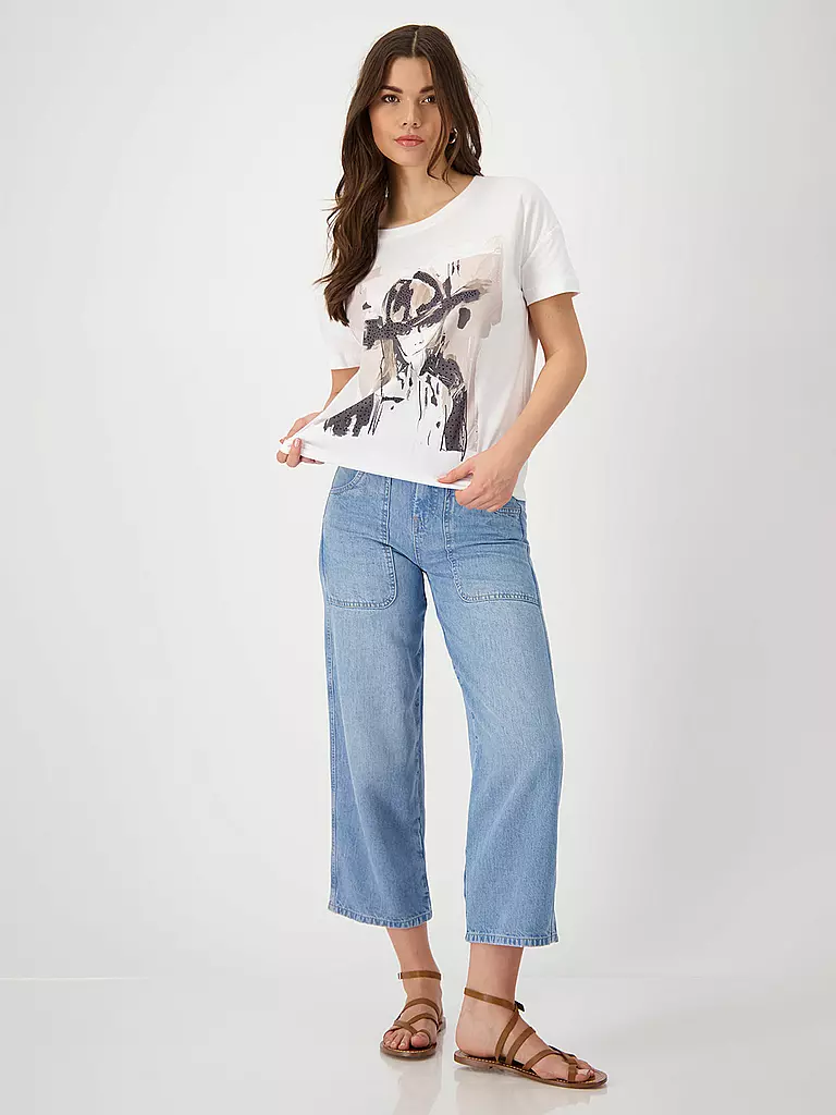 MONARI | Blusenshirt | Crema