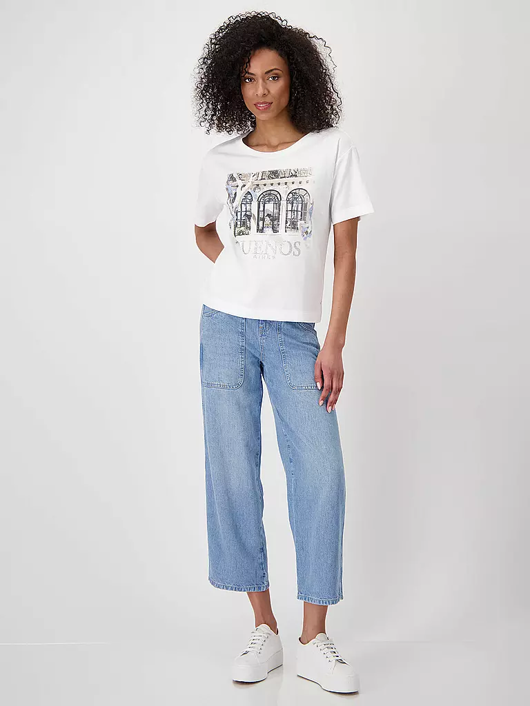 MONARI | Blusenshirt | Crema