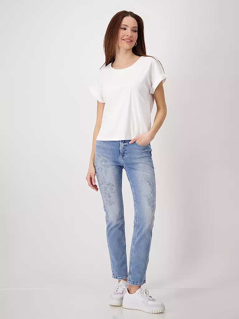 MONARI | Blusenshirt | Crema