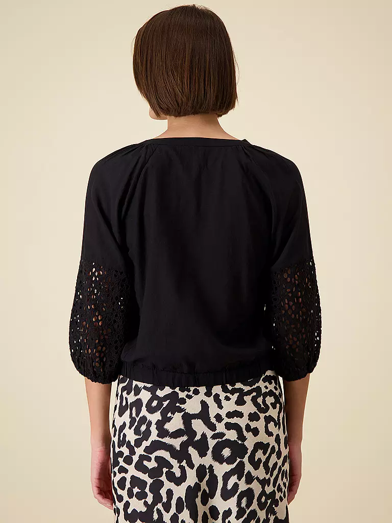 MONARI | Blusenshirt | Negro