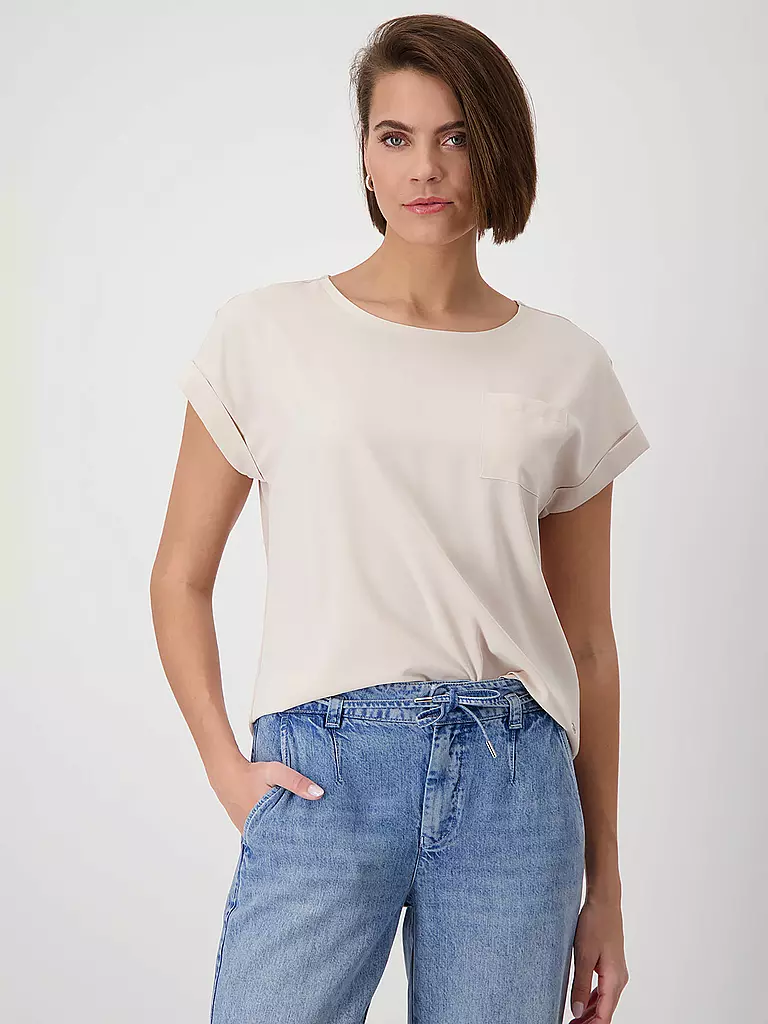 MONARI | Blusenshirt | Beige