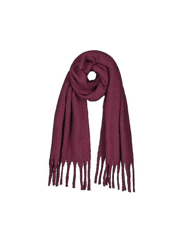 MONARI | Bufanda | Rojo oscuro