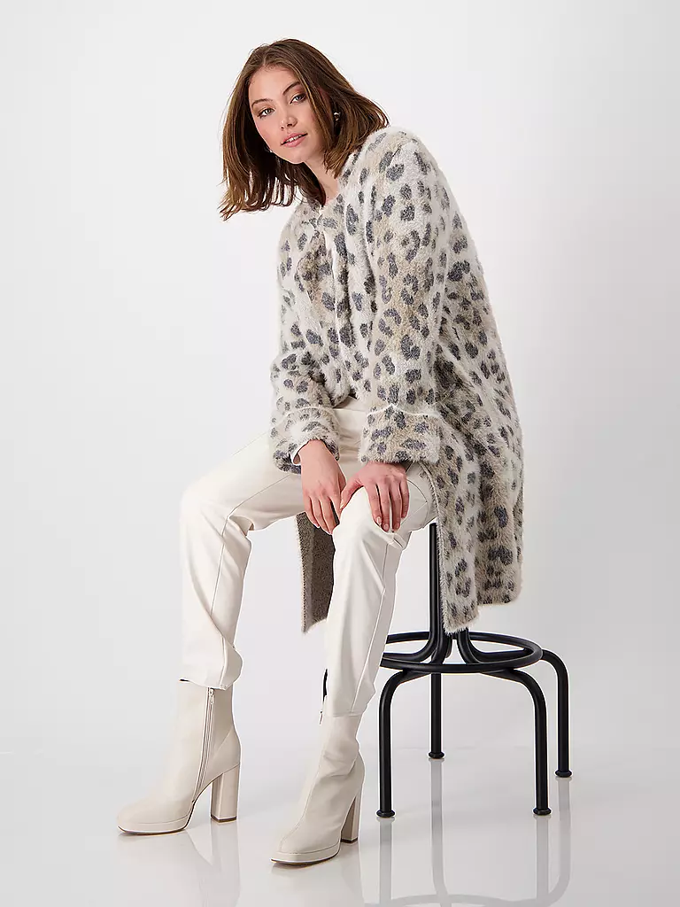 MONARI | Cárdigan de punto | Beige