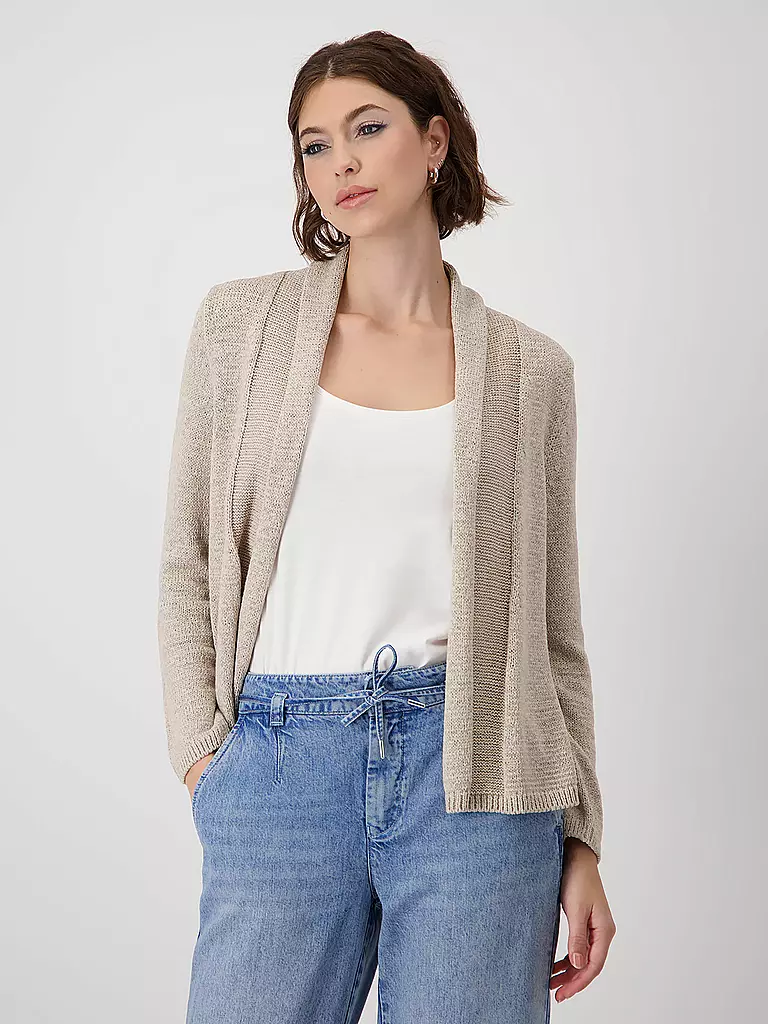 MONARI | Cárdigan | Beige