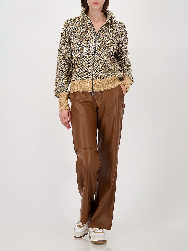 MONARI | Cárdigan | Camel