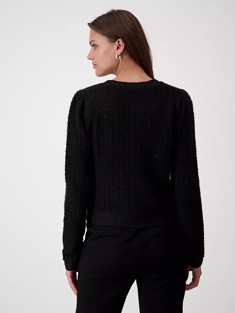 MONARI | Cárdigan | Negro
