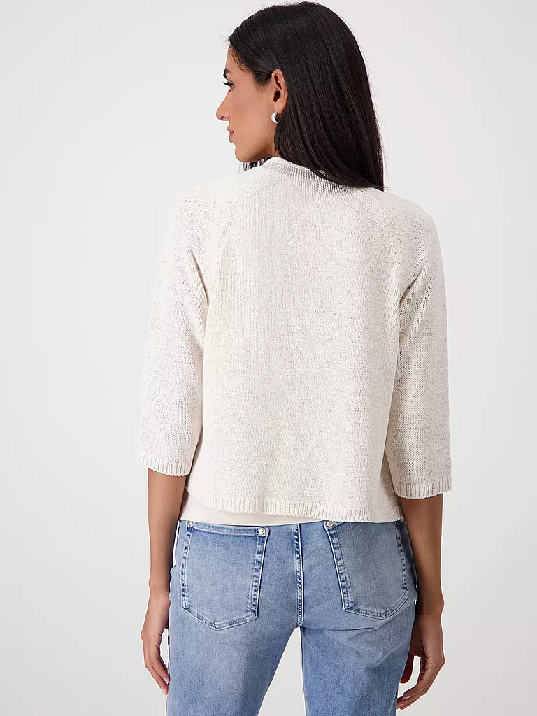 MONARI | Cárdigan | Crema