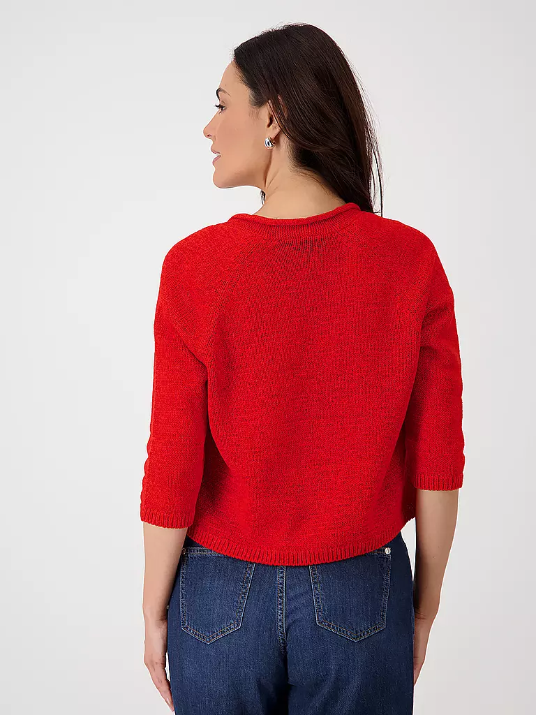 MONARI | Cárdigan | Rojo