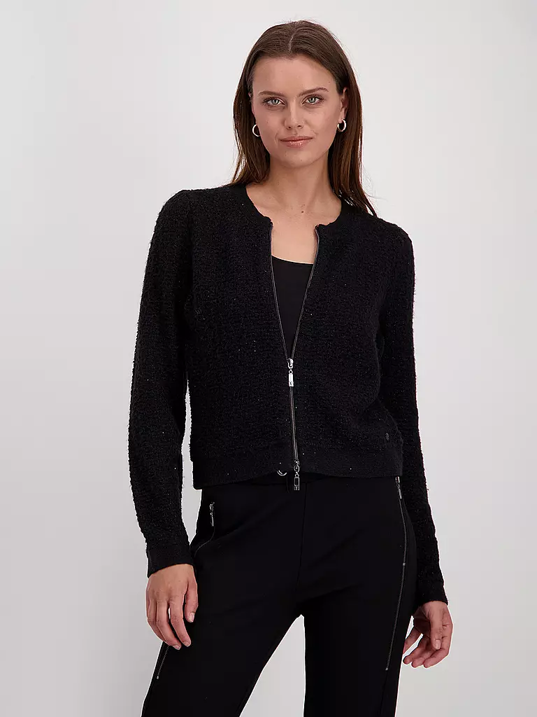 MONARI | Cárdigan | Negro