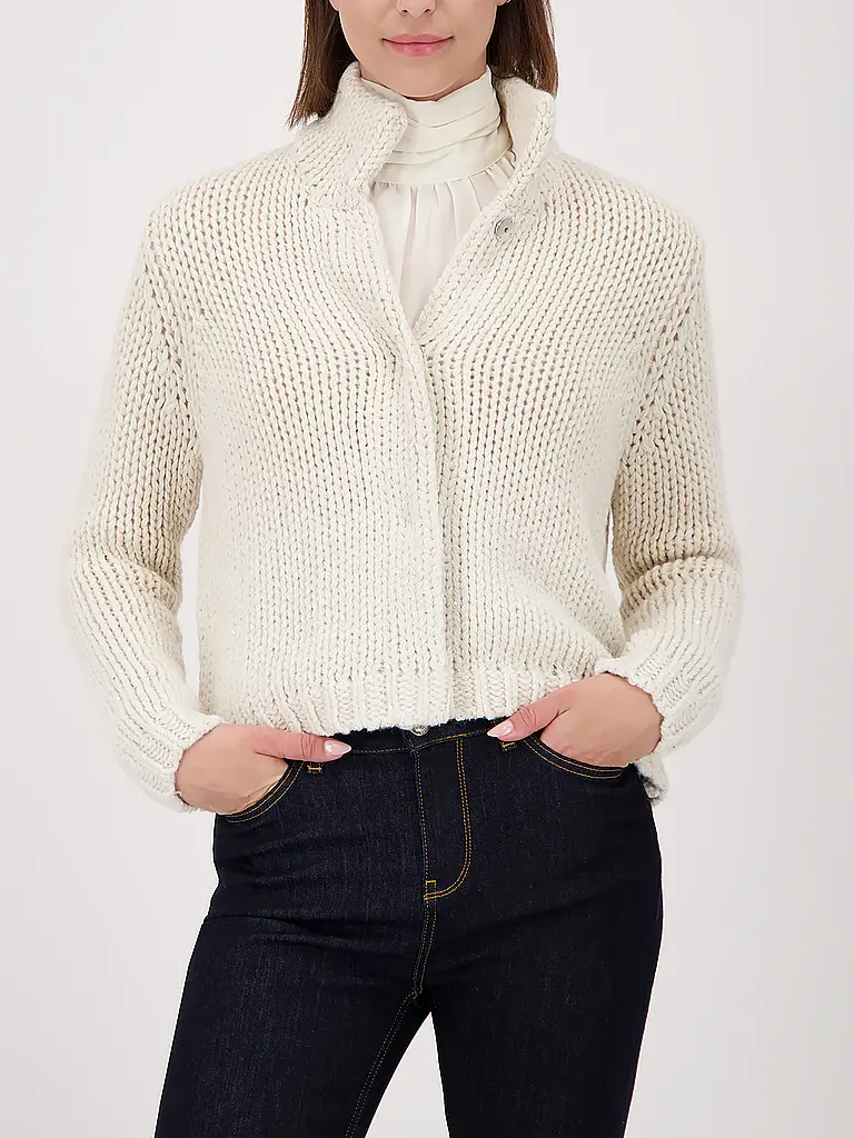 MONARI | Cárdigan | Crema